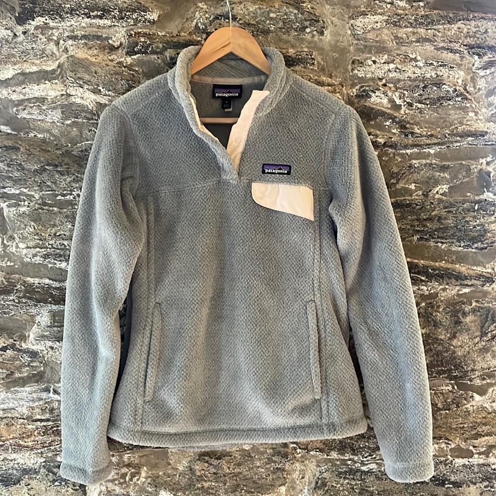 Patagonia Polartec Fleece Mock Neck Sweatshirt- Size Women's Small